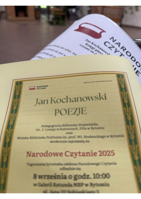 Czytanie Narodowe 2025r