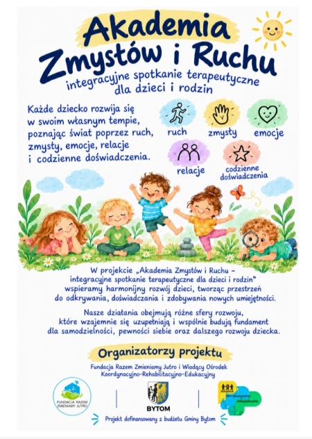 22 września Akademia Zmysłów i Ruchu